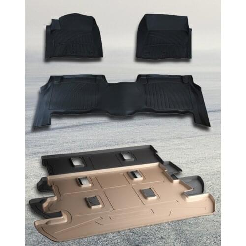 Car trunk mat special full surrounded by tasteless tail box pad interior car Accessories for TOYOTA FJ Cruiser LAND CRUISER 2018