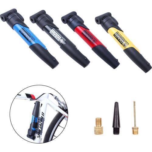 Bicycle Bike Cycle Compact Pump Presta Schrader Valves Tyre Tube Inflator