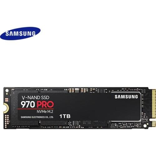 SAMSUNG SSD 970 PRO NVMe M.2 1TB 512GB Internal Solid State Disk PCIe Gen 3.0 x4, NVMe 1.3 Interface M.2 (2280) Hard Drive HDD