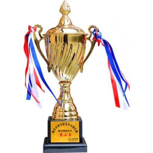 Football memorabilia World Cup Custom trophy medal games gold medallion runner-up second runner-up trophy free des crafts statue