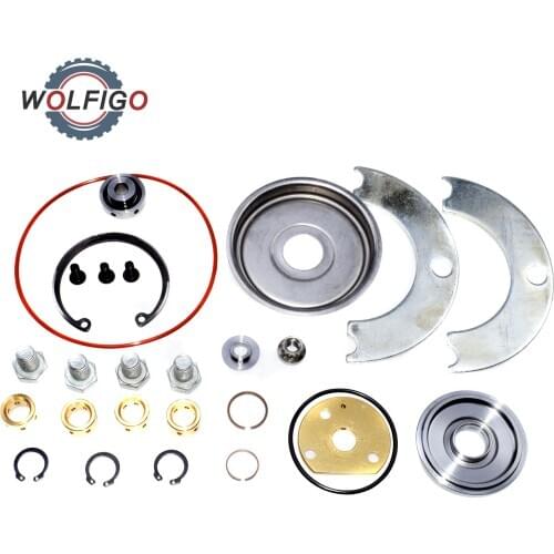 WOLFIGO Turbo Charger Rebuild Repair Kit For TB02 TB25 TB28 T2 T25 T28 Turbo Chargers 4318765065S 431876-5070S
