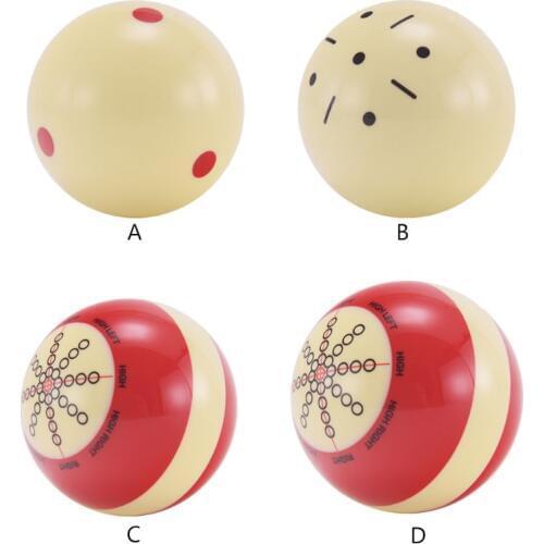 1 Pc Durable Resin Billiard Practice Training Pool Cue Ball Snooker Training Balls Cueball 52/57mm Table Ball