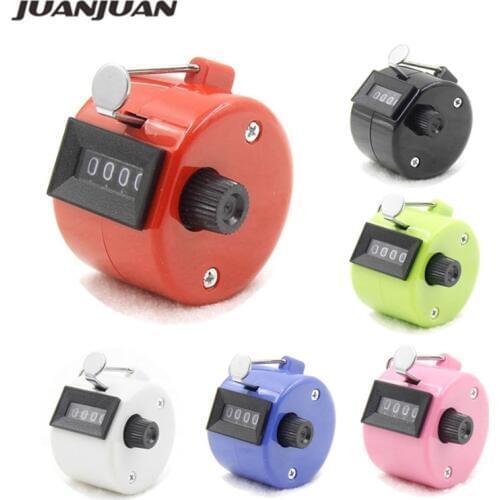 1 pcs Hand Tally Counter Operated Buddha 0-9999 Mechanical Counting Cute Plastic ABS 4 Digit Manual Mini Marker 30%off