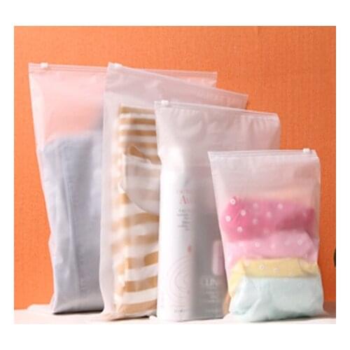 10PCS Practical Portable Storage Bags Travel Luggage Partition Storage Bags for Clothes Packing Organizer Transparent Bag 60