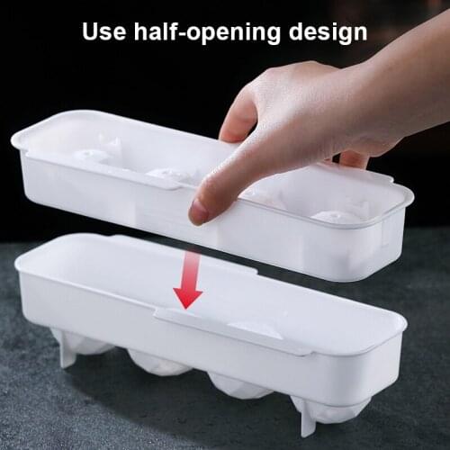4/15 Cells Ice Ball Cubes Maker Spheres Molds 5cm Round Jelly Mould Cocktail Whiskey Kit E7