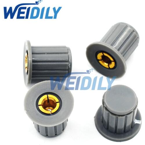 10PCS Gray knob button cap is suitable for high quality WXD3-13-2W WXD3-12 WH5-1A WX14-12 turn around special potentiometer knob