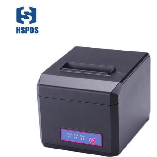 80mm and 58mm pos thermal slip printer with auto cutter usb serial lan interface high speed 300mm/s multi functional printing