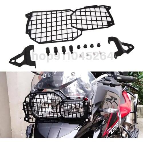 Motorcycle Head Lamp Lampshade Grill Cover Retro Vintage Bracket Mount Headlight For BMW F800GS F800R 2013-2019 14 15 16 17 18
