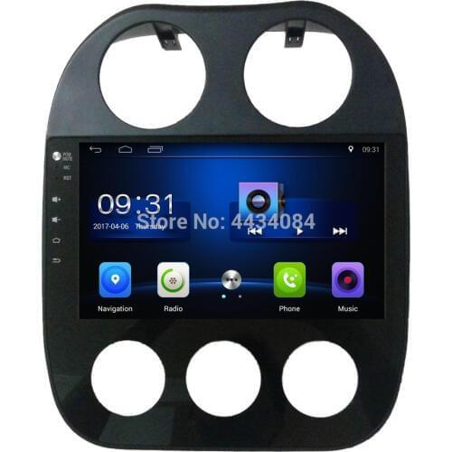 Ouchuangbo car stereo gps radio system for Jeep Compass 2010-2016 support USB SWC wifi bt free Russia Chile map android 9.0 OS