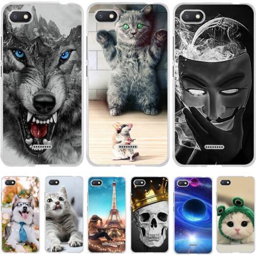 Case For Xiaomi Redmi 6A Case Silicone Cover For Xiaomi Redmi 5A 6A 4A Phone Case Soft TPU 3D Cat Coque For Redmi 6A Fundas Capa
