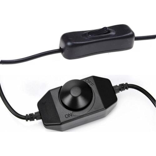 DC12-24V LED Strip Dimmer Brightness Adjust Switch Controller Connector for DC12-24V Single Color LED Strip Dimming