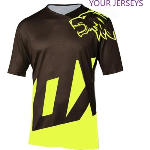 2022 Long Motocross Racing Jersey Downhill Bike Bicycle Pro Moto Off Road T Shirt Clothes Clothing Top DH MX GP RBX MTB #04 FXR