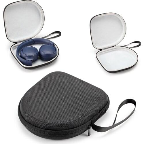 Travel Box Headset Cables Adapters Accessories Hard EVA Headphone Case Pouch for JBL TUNE 510BT Wireless Storage Bag