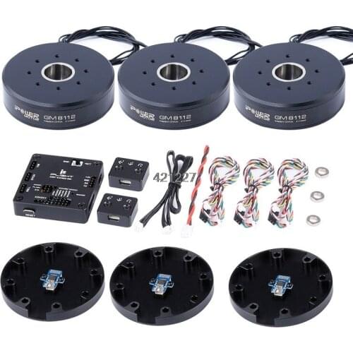 Iflight Ipower AlexMos 32 BIT BGC GM8112 Large torque Brushless Motor Encoder System Combo Set For Big Size Gimbal Camera toys