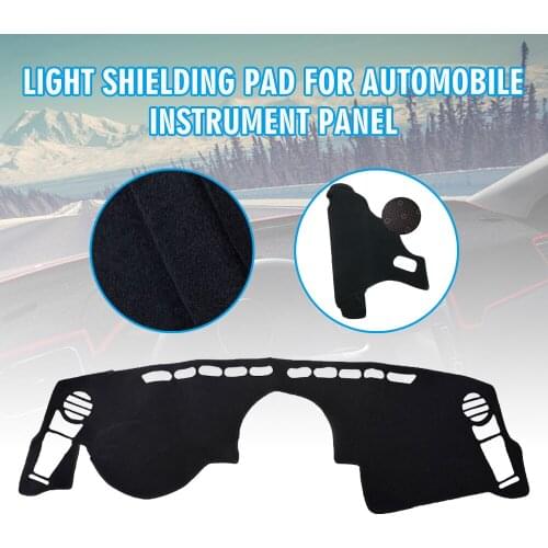 Mayitr 1pc Car Dashboard Panel Shading Sunscreen Mat Durable Anti-Slip Dashboards Cover Cars Interior Accessories For KIA SOUL