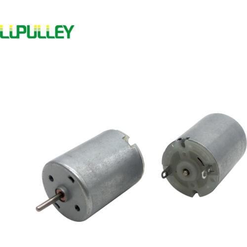 LUPULLEY R280 DC Gear Motor DC3V/6V/9V Electric Spindle Motor High speed Large Torque 6800rpm/11000rpm/16800rpm for Electric Toy