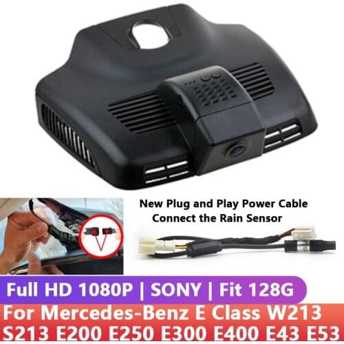 New! Easy to install Car DVR Wifi Video Recorder Dash Cam Camera For Mercedes-Benz E Class W213 S213 E200 E250 E300 E400 E43 E53