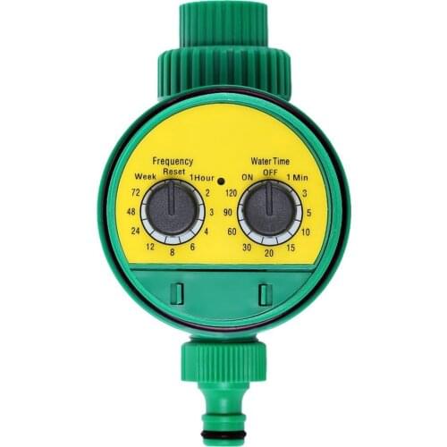 1pcs Garden Irrigation System Timer Controller Programmable Ball Valve Automatic Sprinkler Watering Tools for G3/4 Thread Faucet