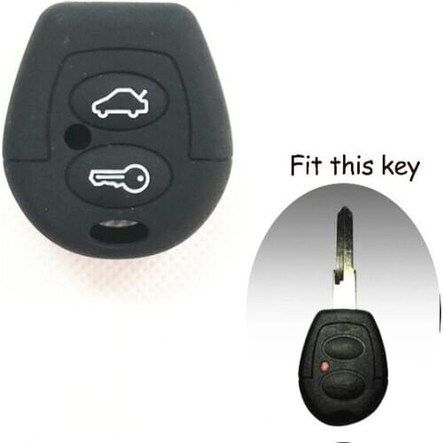Silicone Key Cover For Skoda Fabia Octavia For Seat Arosa Corboda Alhambra Leon Ibiza Toledo Polo Golf Passat Bora Jetta Sharan