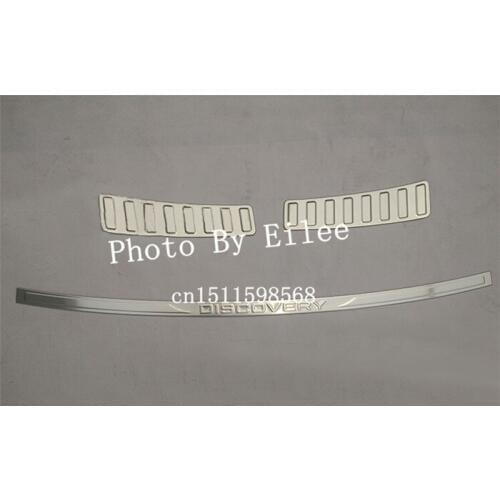 Stainless Steel rear bumper guard protector footplate Tailgate Cover Guard Suitable For Land Rover new Discovery sport 2015-2020