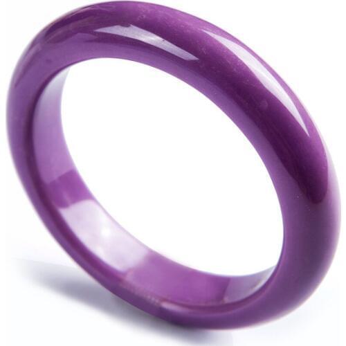 Genuine Natural Phosphosiderite stone Woman Bangle AAA Inner Diameter 58mm