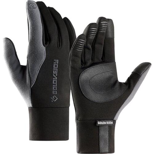 Winter Outdoor Sports Gloves Touch Screen All Refers To Waterproof And Windproof Warm Riding And Velvet Skiing Gloves