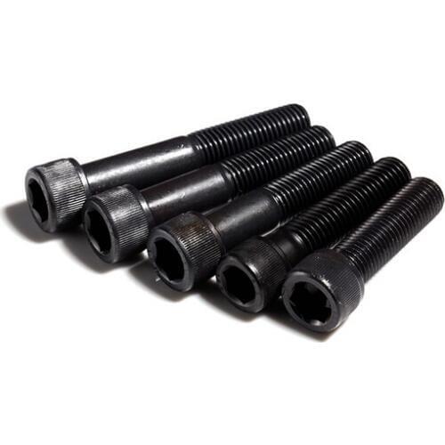 2pcs 12.9 high strength hex socket screws M8*90/100/110-180 mm Alloy steel cylindrical cup head hex bolt head screw