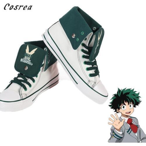 Anime Boku No Hero Academia Izuku Midoriya Bakugou Katsuki My Hero Academy Cosplay Props Running Shoes Halloween Party Man Boys