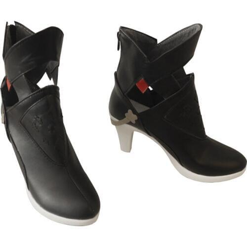 Anime Cosplay Honkai Impact 3 Fuka Shoe Women Short Boots Cosplay Shoe Custom Made A