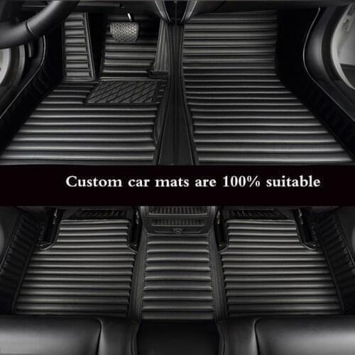 Car floor mats for Cadillac SLS ATSL CTS XTS SRX CT6 ATS Escalade auto accessories car styling Custom auto mat