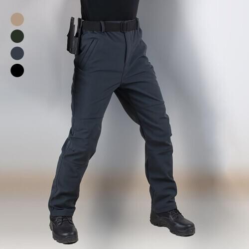 New Mens Tactical Pants Multiple Pocket Elasticity Military Urban Commuter Tacitcal Trousers Men Slim Fat Cargo Pant 3XL