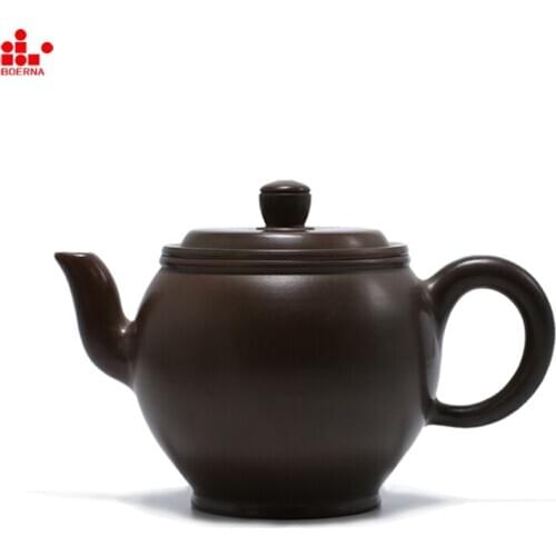BOERNA tea pot Nixing filter teapot beauties handmade nixing clay customized gifts authentic Lianlong 200ml theiere kamjove clay
