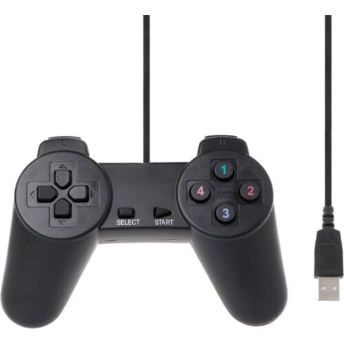 20CE USB 2.0 Gamepad Gaming Joystick Wired Game Controller For Laptop Computer PC