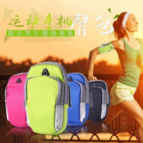 Hot Selling Unisex Function Nice Velcro Chest Pouch Bum Waterproof Arm Bag Zipper Anti-Theft Mobile Phone Pocket