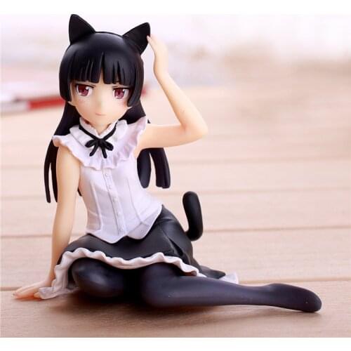 Vogue Dream Tech Comic Anime Oreimo Kuroneko Ore No Imouto Cute Gokou Ruri Sexy 4" Figure Model Toy Gift
