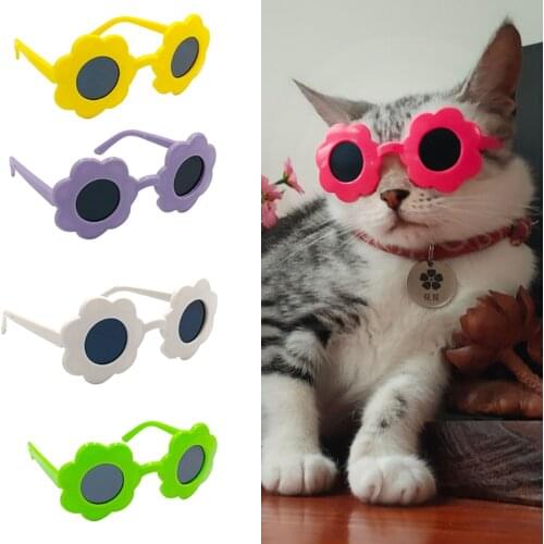 Pet Cat Glasses Dog Pet Product Glasses For Cat Little Dog Toy Eye-Wear Sunglasses Photos Props Pet Cat Accessories