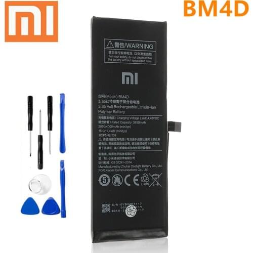 Original Battery BM4D 4500mAh Battery For XiaoMi Mi Redmi Replacement Mobile Phone Battery + Free tools