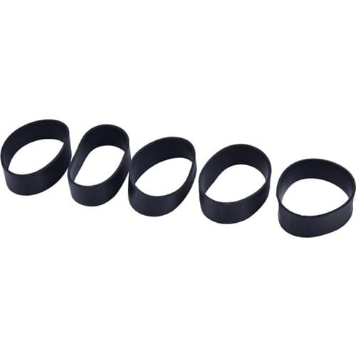 5Pcs Rubber Fixed Rings For Scuba Diving Webbing Dive Weight Belt Underwater Tank Backplate Strap Outdoor Backpack Harness