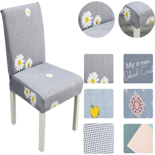 Modern Fabric Chair Covers for Dining Room Chairs Covers Spandex Wedding Covers for Chairs for Kitchen for Office Chair Covers