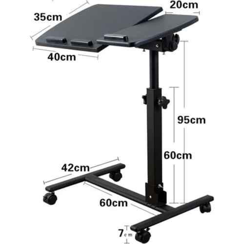 Mordern Design Desktop Rotatable Foldable Height Adjustable Bed Side Folding Table For Laptop Desk Computer Notebook Stand Tray