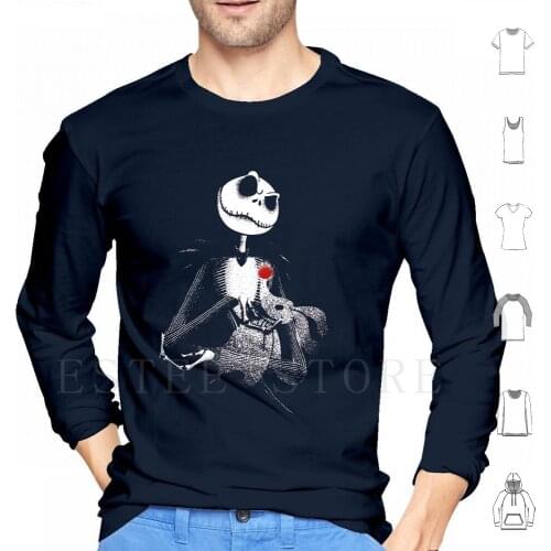 The Gourdfather Hoodies Long Sleeve Nightmare Christmas Nightmare Before Christmas Burton Godfather Pumpkin King