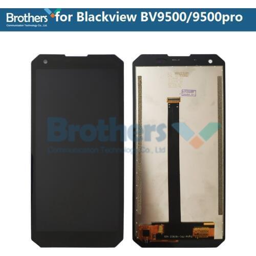 LCD Display for Blackview BV9500 9500 pro LCD Screen Touch Screen Digitizer BV9500 Pro LCD Assembly Phone Parts Replacement Test
