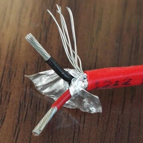 2-core Telflon tinned signal wire cable 88768 E108998 red power cord out diameter 3.85mm electric wires