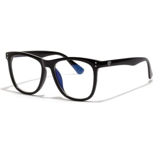 2021 new anti-blue light flat glasses men and women black frame literary glasses womens glasses uv400