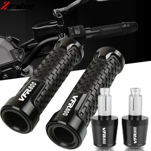 For HONDA VFR 800 VFR800 VFR800FIWI/VTEC/F 1998-2020 Motorcycle Accessories 22mm Handlebar Grips Ends Handle Bar Grip End Cap