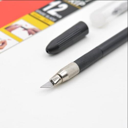 Model Making Cutting Tools Pen Knife Multi-function Carving Knife Model Cutting Knife Provid 12 Blades