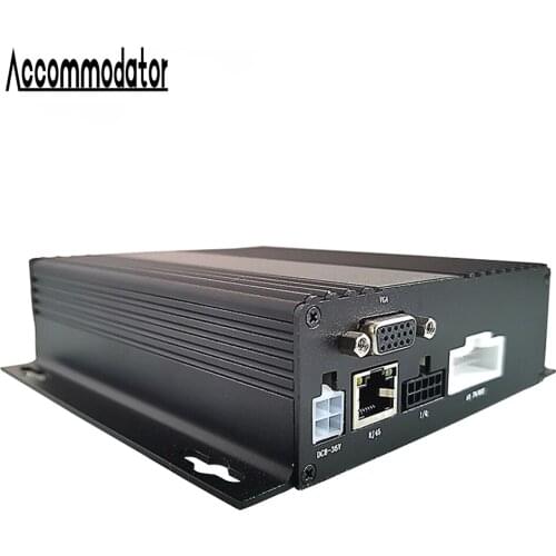 Best Selling 4CH Dual SD Card MDVR H.265 Vehicle Security CCTV Camera System