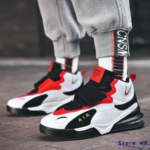 Four Seasons Trend Outdoor Couple Air Cushion Basketball Shoes Soft Bottom Comfortable Slip Wear N Mens Casual Shoes