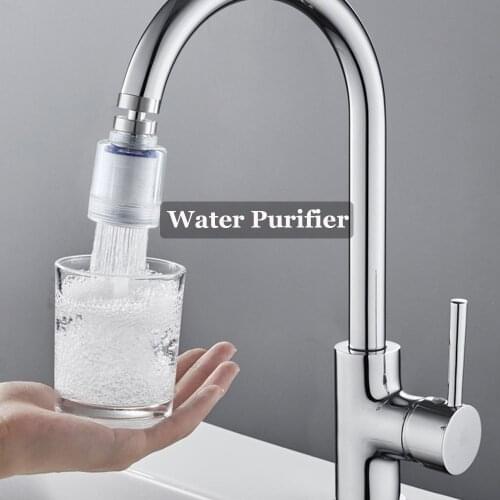 New 360°Aerator Faucet Nozzle Filter Diffuser Kitchen Sink Tap Head Water Saving Faucet Extender Connector Flexible Hardware