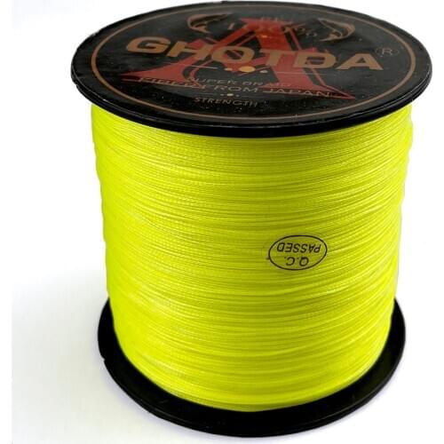 GHOTDA 300M 4 Strands 10-80LB Braided Fishing Line PE Multilament Braid Lines Wire Smoother Floating Line